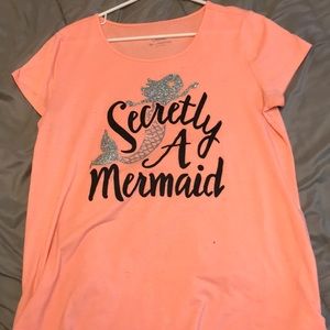 A justice kids shirt size 18 plus